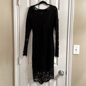 H&M Long Sleeve Lace Dress